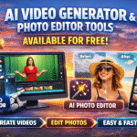 AI Video Generator and Photo Editor Tools Available for Free