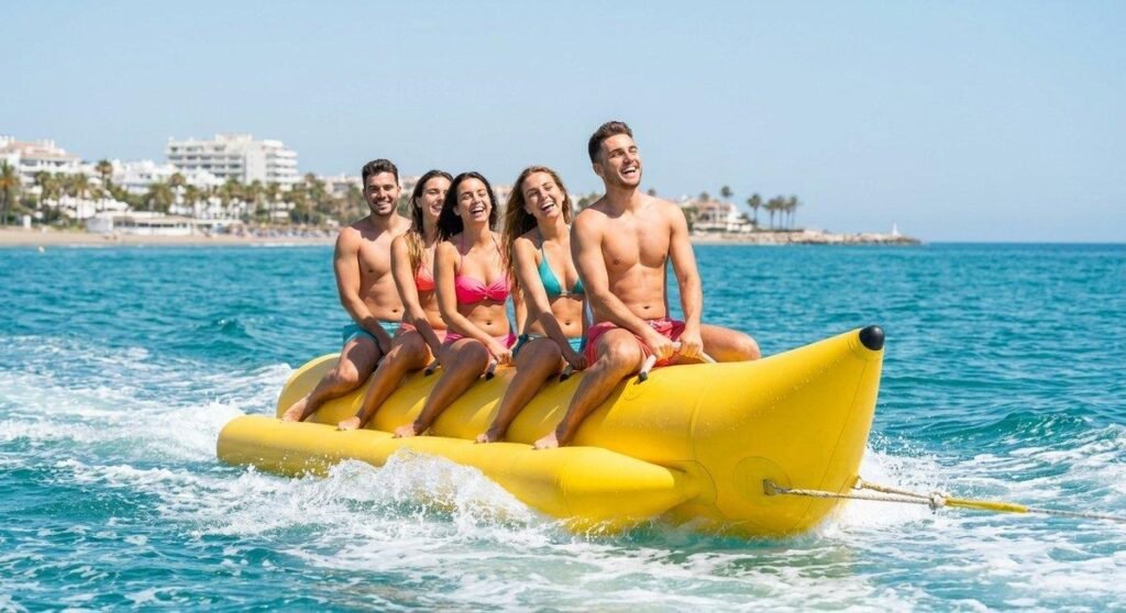 8 water activities in Marbella ranked by thrill