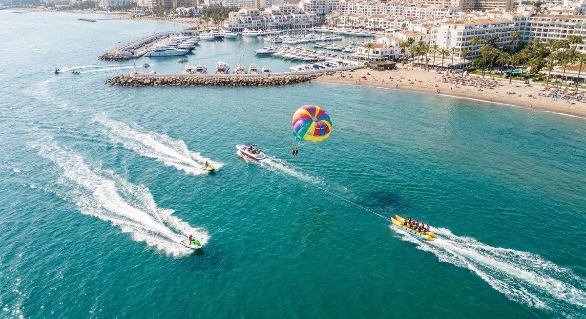 8 water activities in Marbella ranked by thrill, price and what is actually worth it