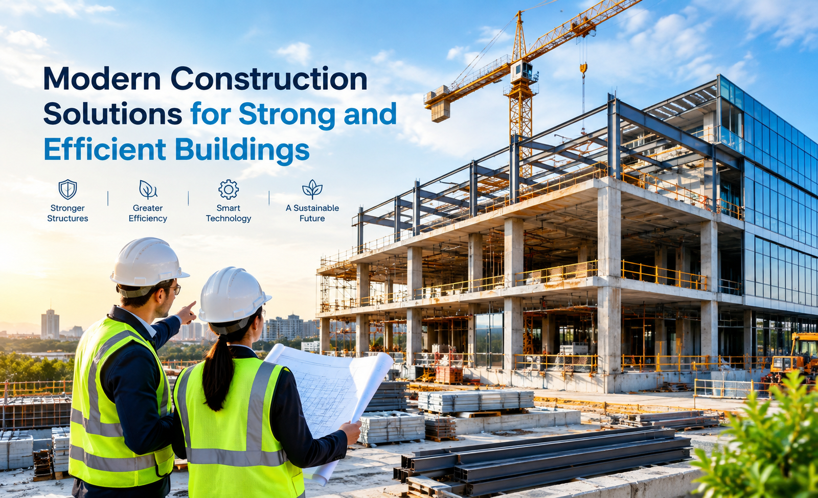 Modern Construction Solutions for Strong and Efficient Buildings