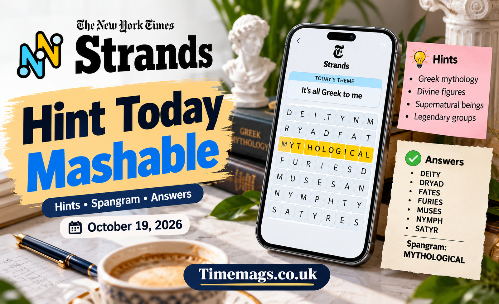 strands hint today mashable